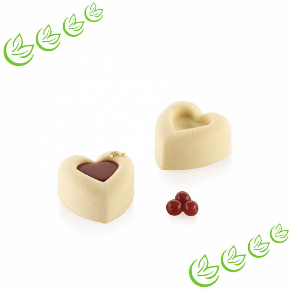 Silikonform Big Heart Savarin